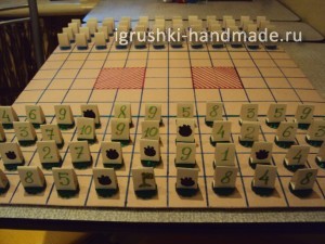 настольная игра стратегия Морской бой своими руками