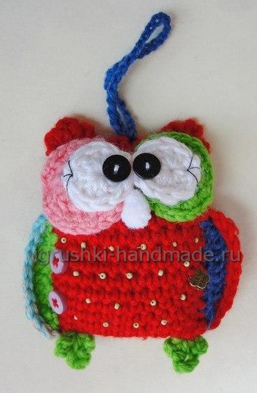 Игрушка "Сова" крючком