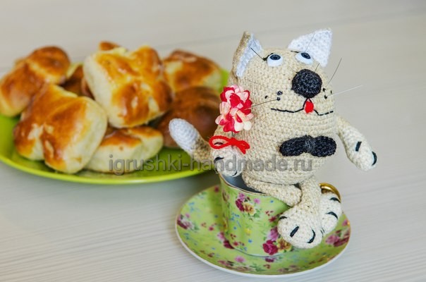 Мягкая игрушка кот своими руками